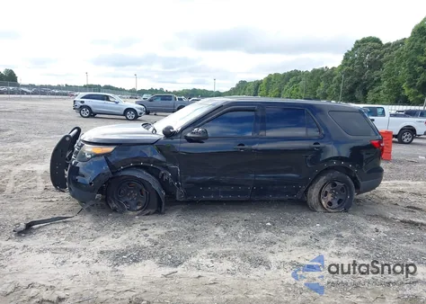 2014 Ford Explorer Police Interceptor z USA, uszkodzony, nr VIN 1FM5K8AR6EGC61624